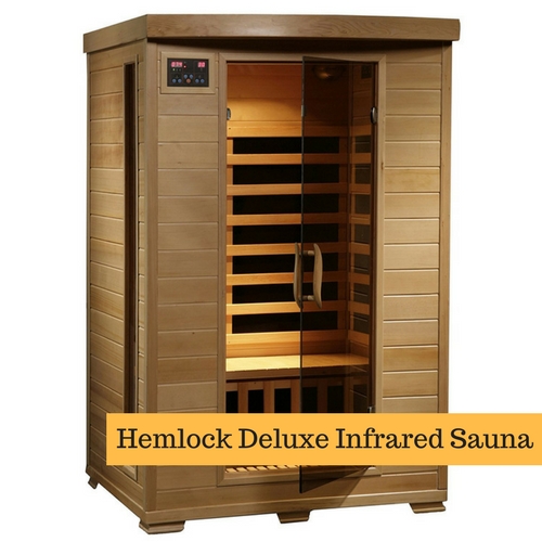 2-Person Hemlock Deluxe Infrared Sauna