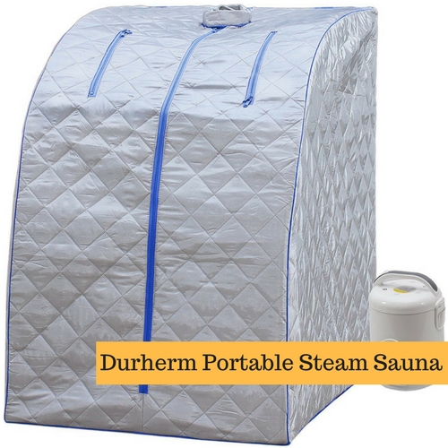Durherm Portable Personal Folding Home Steam Sauna