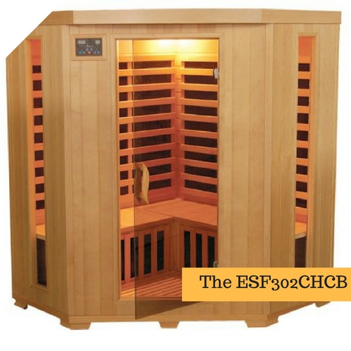 ESF302CHCB Infrared Heat Sauna from TheraPureSauna