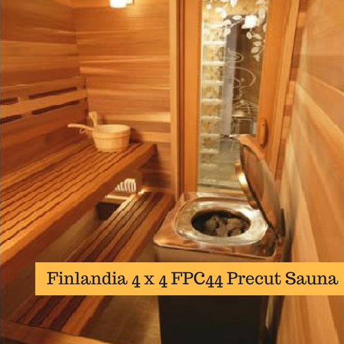 Finlandia 4 x 4 FPC44 Precut Sauna