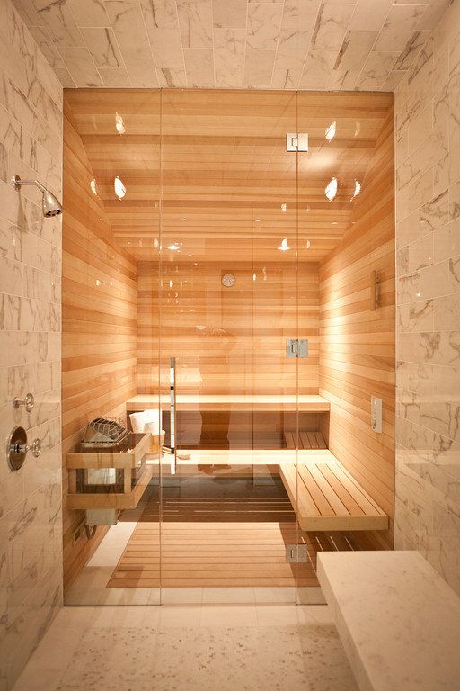 Modern Indoor Sauna